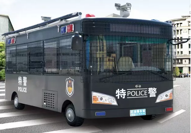 电动移动警务室