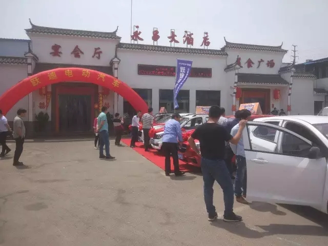 公海彩船6600电动汽车2017全国厂家直销大型团购会山东成武站圆满落幕！