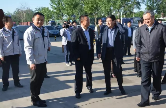 石家庄市政府观摩团一行到河北公海彩船6600集团参观考察
