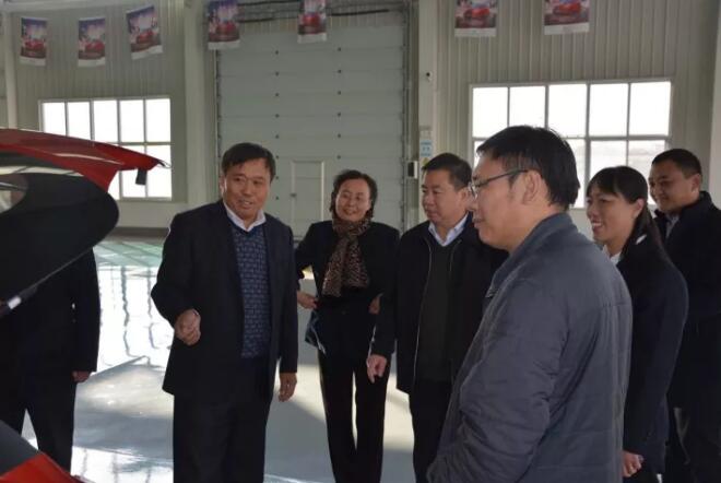 石家庄市委常委、统战部长王韶华一行莅临公海彩船6600集团参观指导