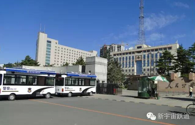公海彩船6600移动警务室、电动巡逻车接车配发现场回顾（五）