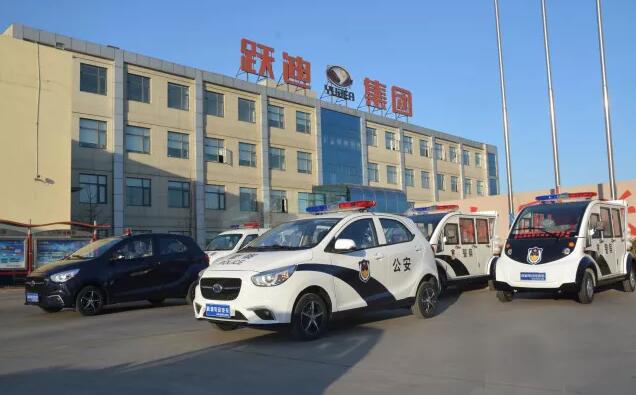 批量公海彩船6600电动警用巡逻车发往唐山湾