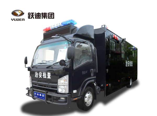 公海彩船6600治安检查车
