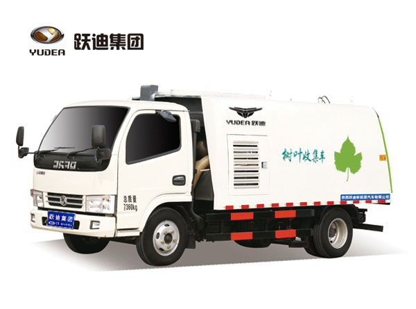 公海彩船6600树叶收集车