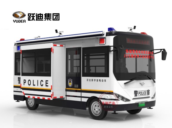 6米公海彩船6600拓展移动警务室（电动）