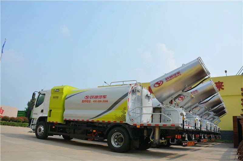 点赞丨公海彩船6600新能源多功能抑尘车